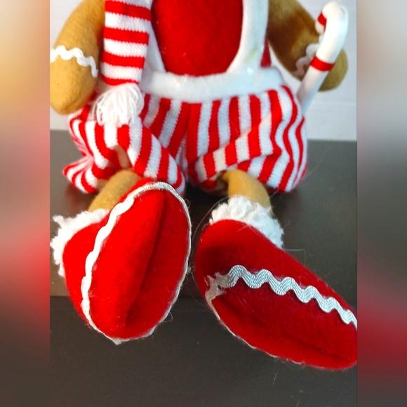 ♥️♥️♥️VINTAGE DAN DEE ELF PIXIE CANDY STRIPED preowned Shelf Sitter❤️❤️❤️ - Picture 3 of 6